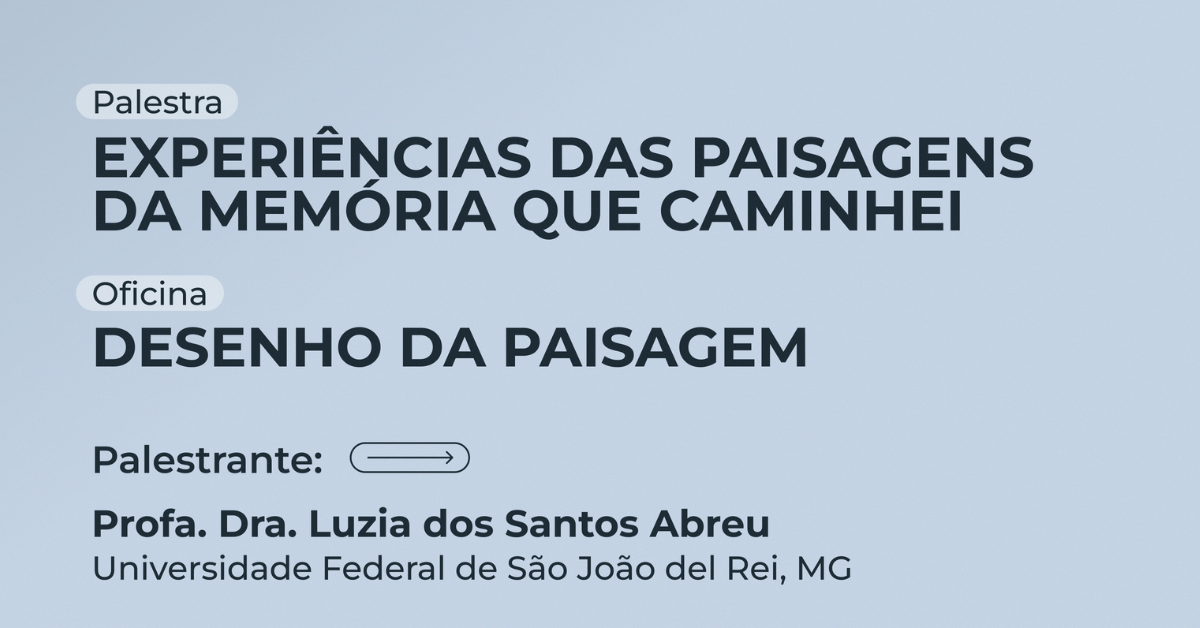 Fábrica de Memórias e PPGMP promovem palestra e oficina com a Profª. Dra ª. Luzia dos Santos Abreu (UFSJ/MG)