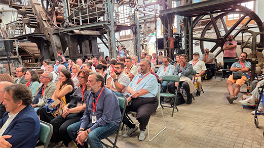 “Tecnologías antiguas y actuales en los museos transporte en el sur del Arco Sur” apresentado no IX Congresso sobre Patrimônio Industrial e Obra Pública (TICCIH Espanha) em Motril, Espanha