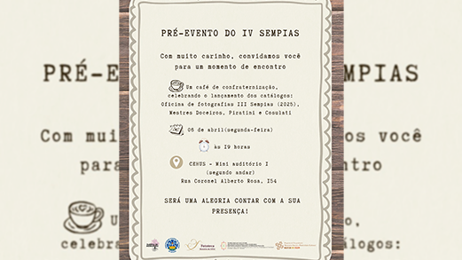 Pré-Evento do IV SEMPIAS